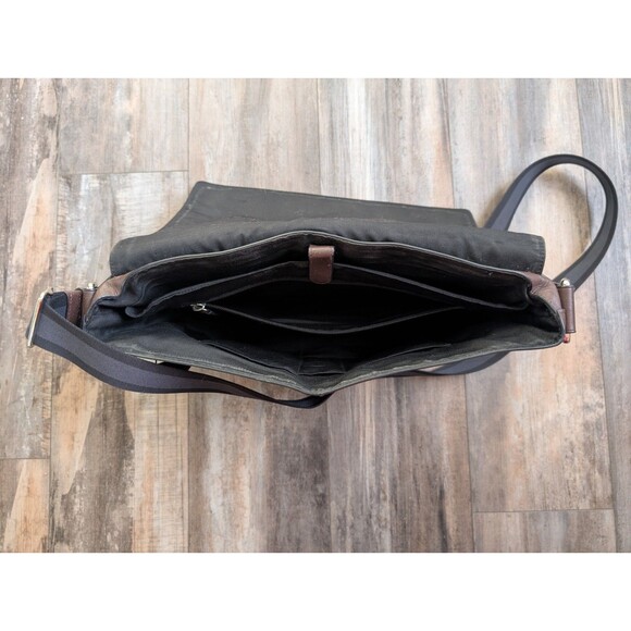 COACH F54792 Charles Messenger Chocolate Brown Leather Shoulder Laptop Bag - Picture 8 of 10
